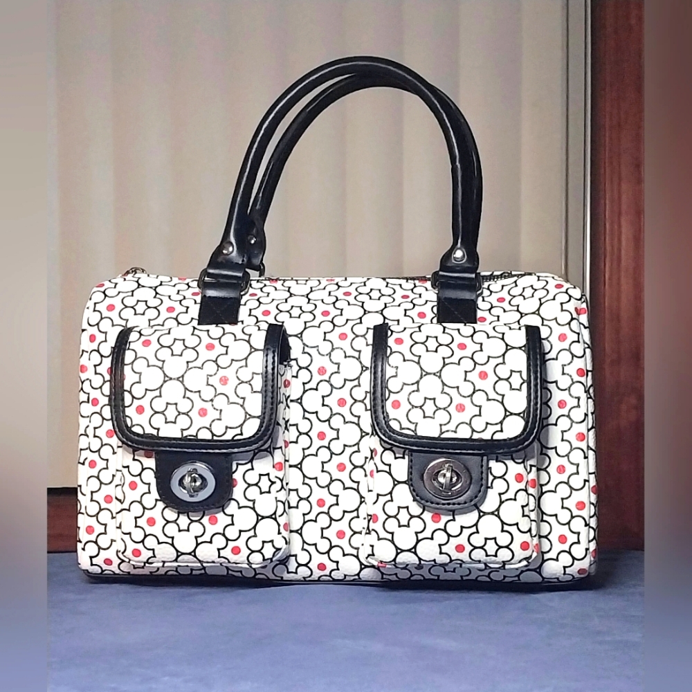 Disney Parks Mickey Mouse Icon Satchel Bag